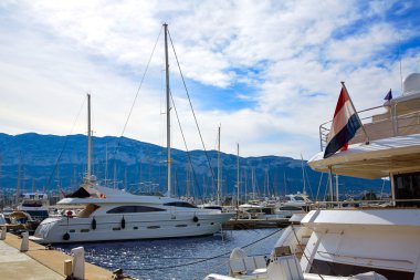 Denia port Marina Akdeniz İspanya