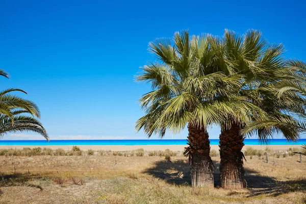 Strand van Las Marinas in Denia in alicante Spanje — Stockfoto