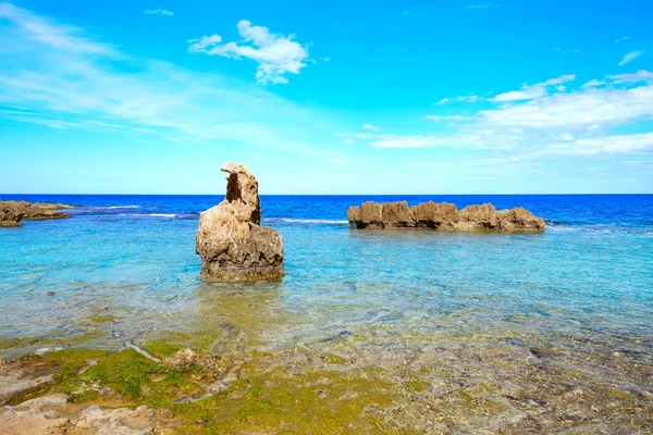 Playa de Denia Las rotas cerca del cabo de Sant Antonio —  Fotos de Stock