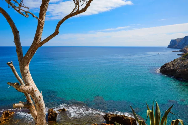 Denia Las rotas beach near Sant Antonio cape — Stock Photo, Image