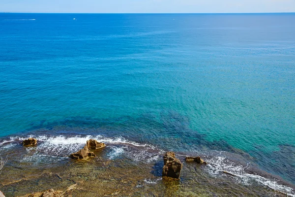 Playa de Denia Las rotas cerca del cabo de Sant Antonio —  Fotos de Stock