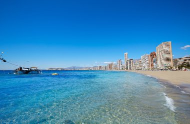 Benidorm Levante beach Alicante İspanya