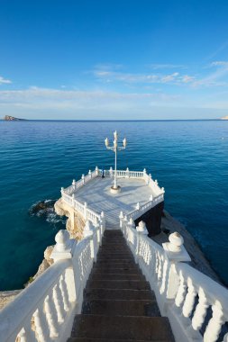 Benidorm Mirador del Castillo uyanık Alicante