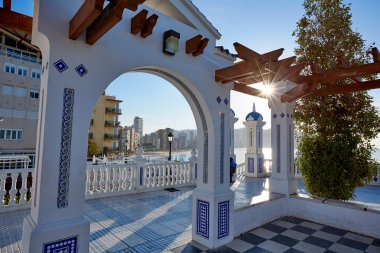 Benidorm Mirador del Castillo uyanık Alicante