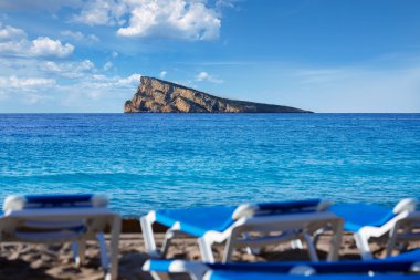 Benidorm Adası Akdeniz Alicante