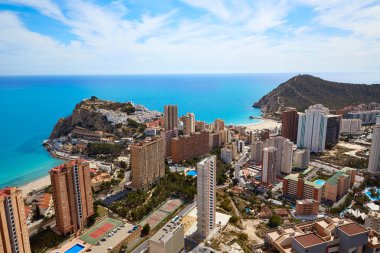 Benidorm Poniente beach Alicante İspanya