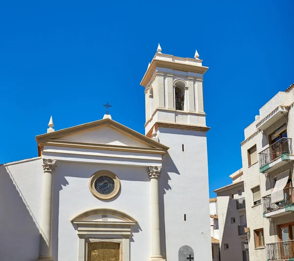 Benidorm church saint Jaime and Ana Spain — Stock Photo, Image
