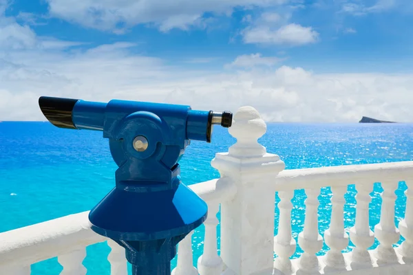 Benidorm Mirador del Castillo uyanık Alicante — Stok fotoğraf