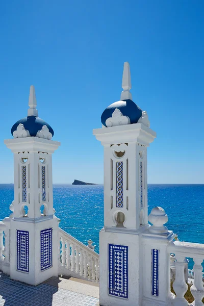 Benidorm mirador del castillo aussichtspunkt alicante — Stockfoto