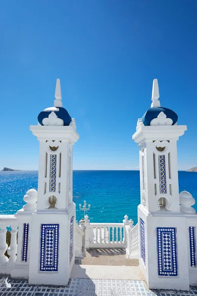 Benidorm Mirador del Castillo lookout Alicante — Stock Photo, Image