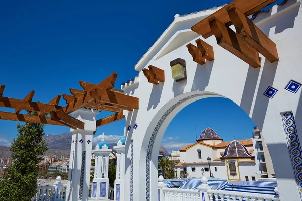 Benidorm Mirador del Castillo kilátó Alicante — Stock Fotó