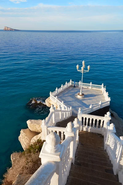 Benidorm Mirador del Castillo lookout Alicante — Stock Photo, Image