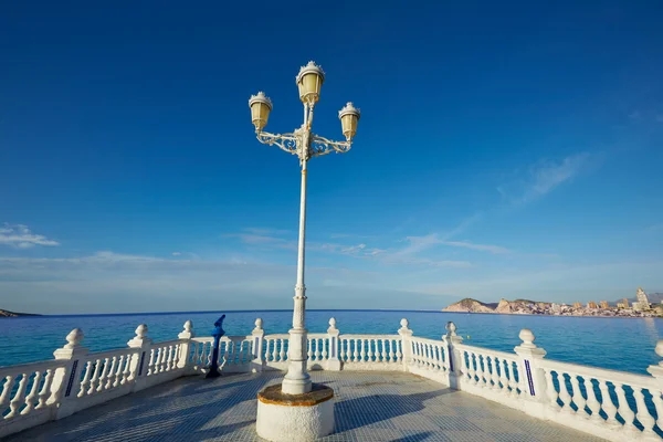 Benidorm Mirador del Castillo lookout Alicante — Stockfoto