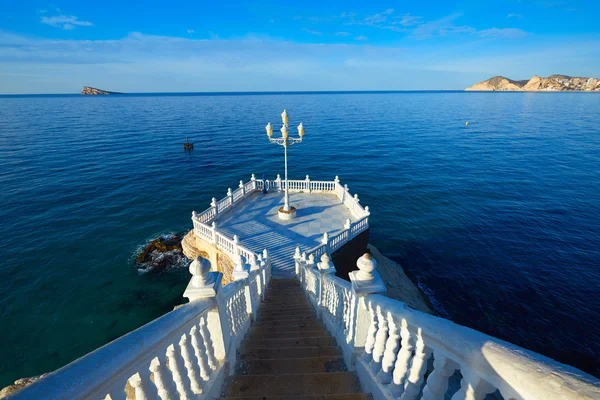 Benidorm Mirador del Castillo lookout Alicante — Zdjęcie stockowe