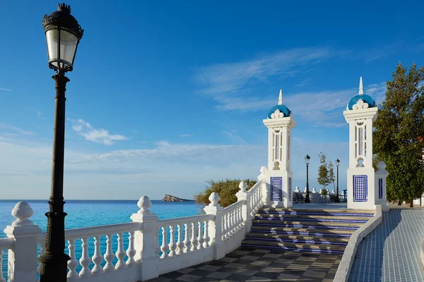 Benidorm Mirador del Castillo vigia Alicante — Fotografia de Stock