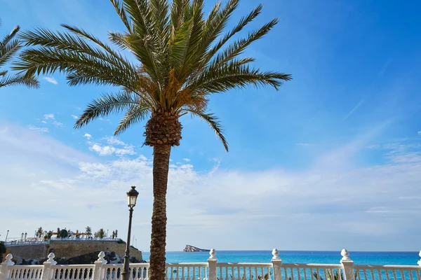 Benidorm en la costa mediterránea — Foto de Stock