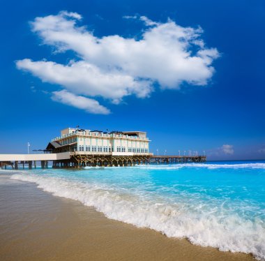 Daytona Beach Florida pier ABD ile