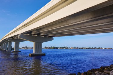 Naples Florida Marco Island köprü görünümü Florida