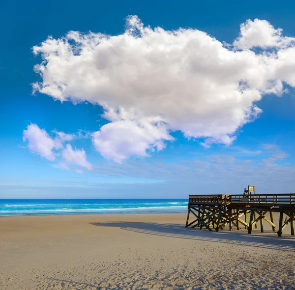 Atlantic Beach в Джексонвилле Флорида США — стоковое фото