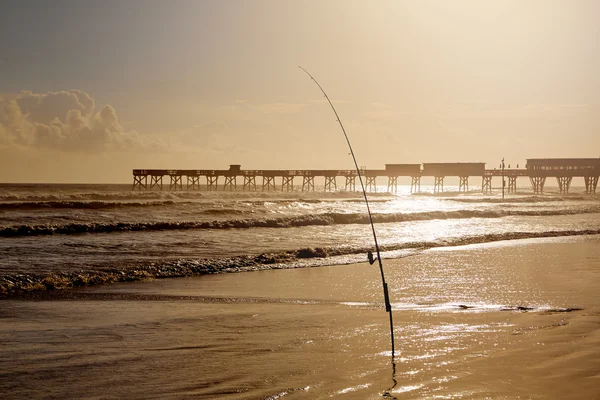 Daytona Beach in Florida with pier USA — Stock Photo, Image