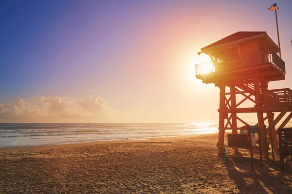 Daytona Beach w wieży baywatch Florida Usa — Zdjęcie stockowe