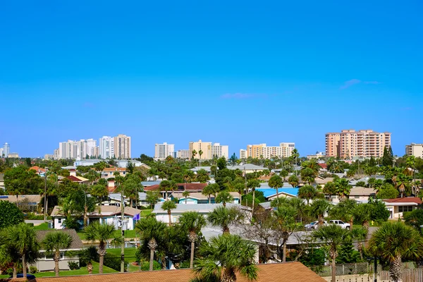 Daytona Beach in Florida aerial at Port Orange — Stock Photo, Image