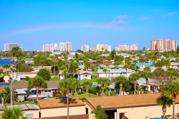 Daytona Beach na Flórida antena em Port Orange — Fotografia de Stock