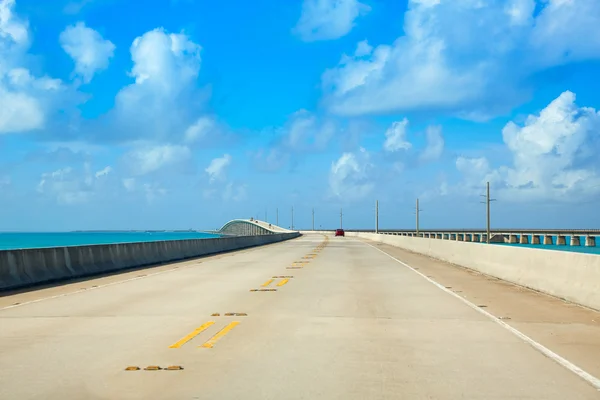 Florida Keys South Highway 1 cênica Flórida EUA — Fotografia de Stock