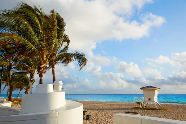 Sunrise beach Fort Lauderdale, Floryda nas — Zdjęcie stockowe