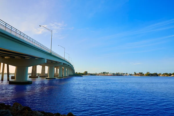 Napoli Florida Marco Island bridge view Florida — Foto Stock