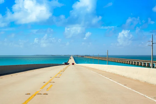 1 autostrady South Florida Keys sceniczny Florida nas — Zdjęcie stockowe