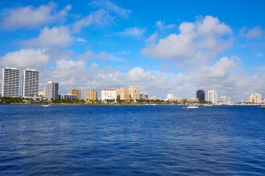 Palm Beach manzarası Florida bize