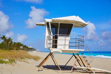 Palm Beach plaj sahil güvenlik kule Florida