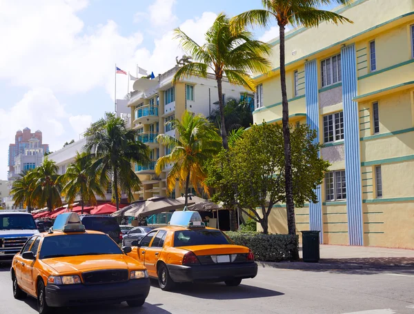 Miami Beach Ocean boulevard Art Deco Florida — Stock Photo, Image