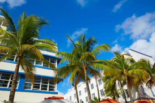 Miami Beach Ocean boulevard art deco Florida — стоковое фото