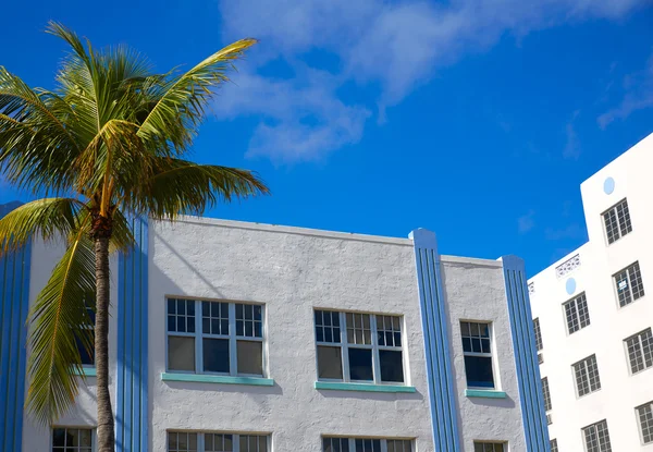 Miami Beach Ocean boulevard art deco Florida — стоковое фото