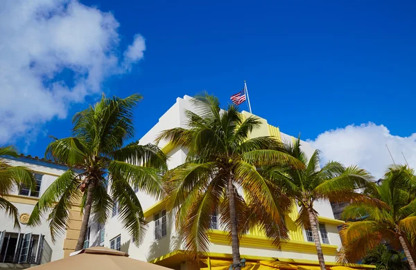 Miami Beach Ocean boulevard Florida Art Deco — Foto de Stock