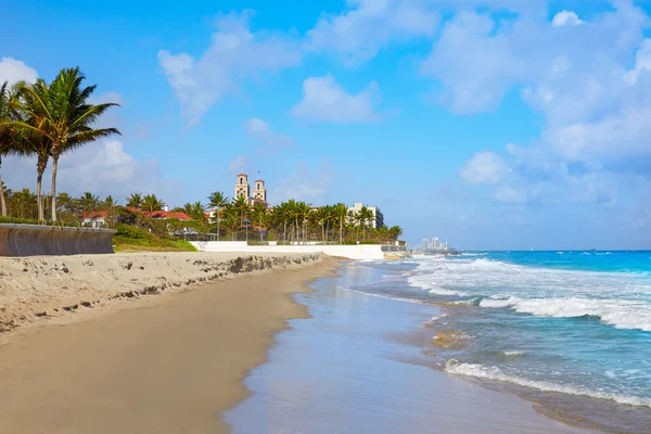 Palm Beach kustlijn Florida ons strand — Stockfoto