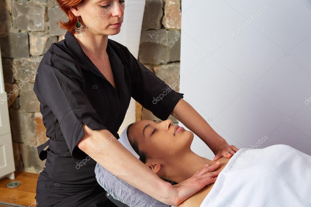 Massage reife frau