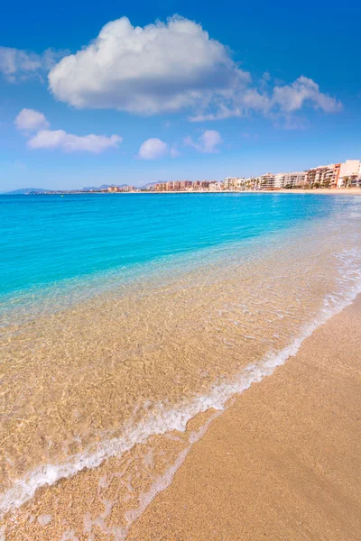 Aguilas Poniente beach Murcia in Spain — Stock Photo, Image