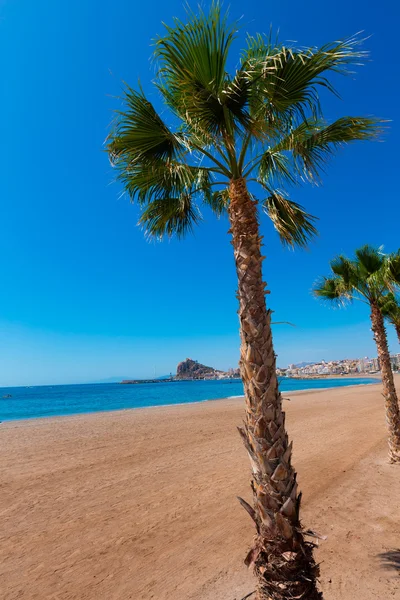 Aguilas Levante beach Murcia in Spain — Stock Photo, Image