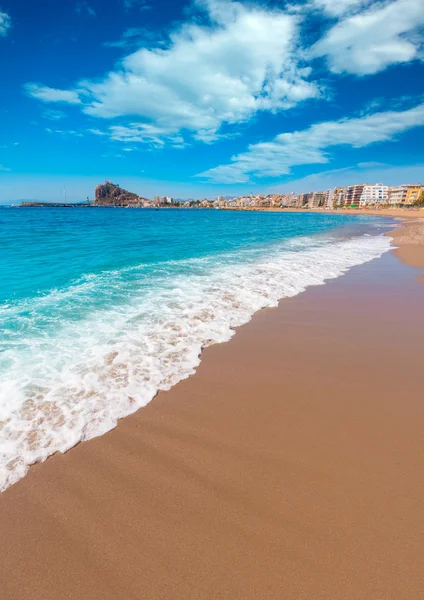 Пляж Агилас Леванте Мурсия в Испании — стоковое фото