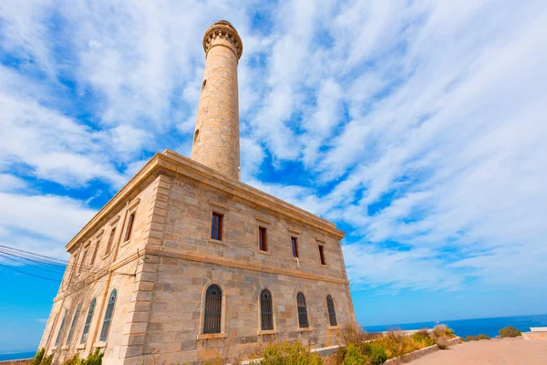 Cabo de palos világítótorony közelében mar menor, Spanyolország — Stock Fotó