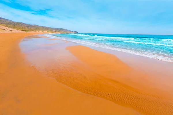 Παραλία calblanque πάρκο manga mar menor Μούρθια — Φωτογραφία Αρχείου