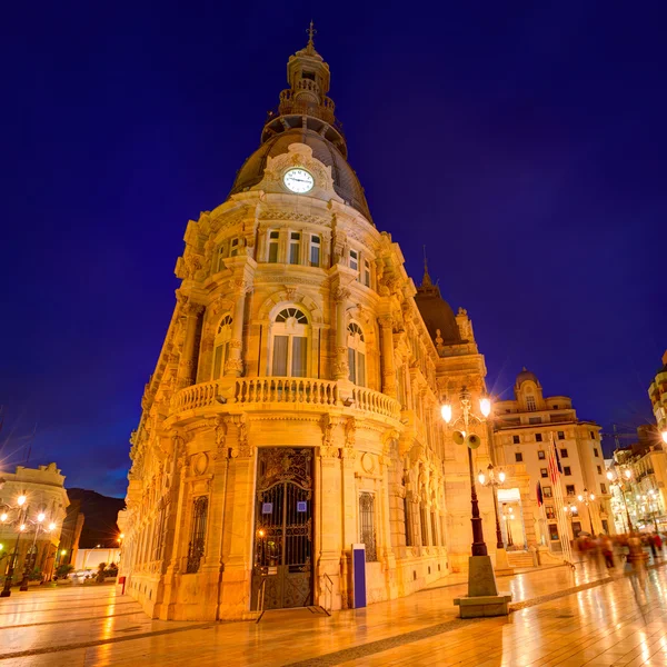 Ayuntamiento de Cartagena Murciacity hall Espanha — Fotografia de Stock