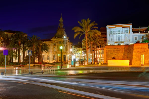 Ayuntamiento de cartagena murciacity hala Španělsko — Stock fotografie