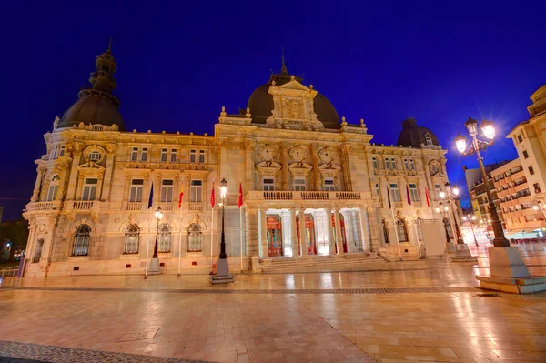 Ayuntamiento de cartagena murciacity sala Hiszpania — Zdjęcie stockowe