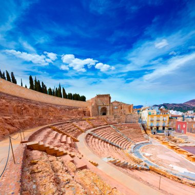 murcia İspanya Cartagena Roma amfi tiyatro