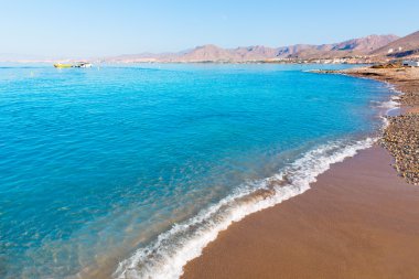 La Azohia beach Murcia in Mediterranean Spain clipart
