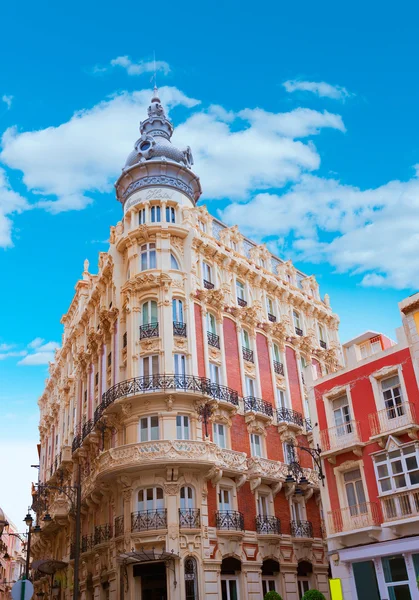 Cartagena gran hotel art nouveau murcia İspanya — Stok fotoğraf